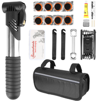 Bicycle Repair Kits Bag Tire Patch Lever Multifunctional Cycling Road Bike Repair Kits With Pump Outdoor Tool