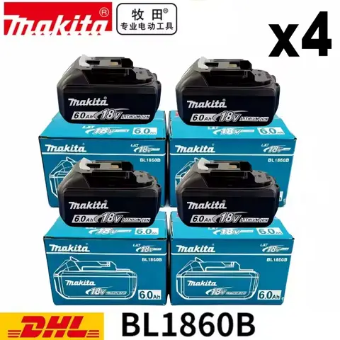 2026 Authentic Makita 9.0Ah 5/6.0Ah battery hot selling 18v tools battery replaceable DHR202 DJV182 DDF487 DTW700 DGA404 DTD173