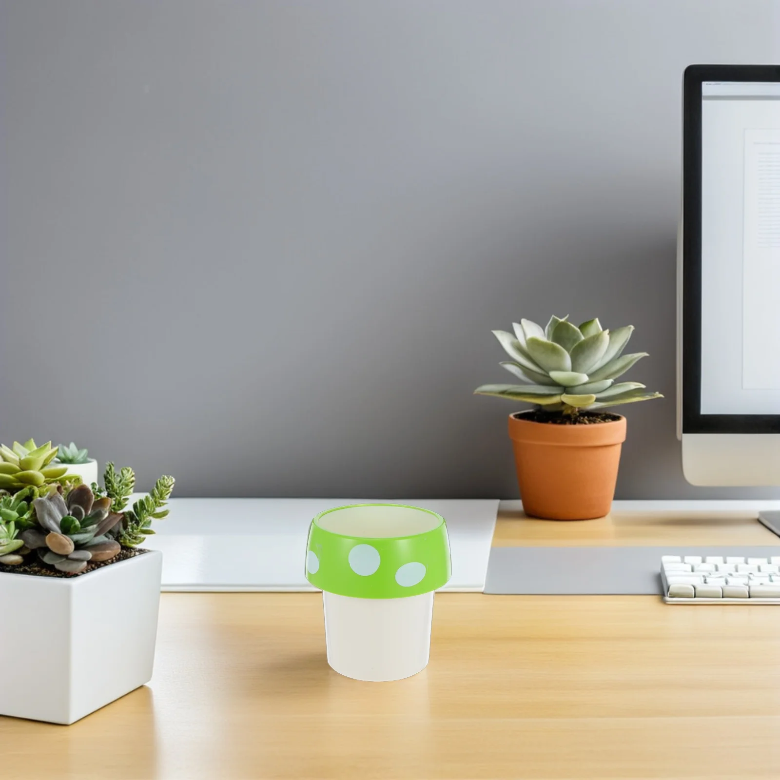 

Desktop Storage Bucket Mini Trash Can Cute Bin Children's Room Trashcan Bathroom Plastic Office Garbage