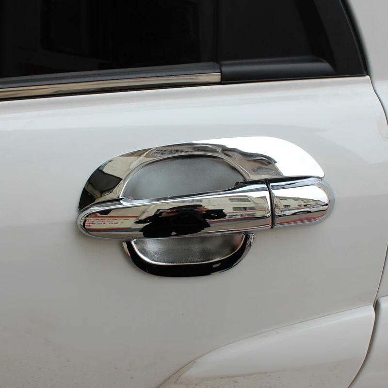 For Kia Sportage 2005 2006 2007 2008 2009 2010 2011 2012 2013 Chrome Car Door Handle Cover Trim Sticker Styling Auto Accessories