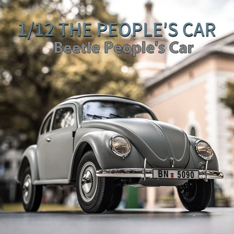 Fms 1/12 Beetle Civil Edition Painting Vintage Simulation Car Model Electric Remote Control Rc Climbing Car Children'S Toy Boy