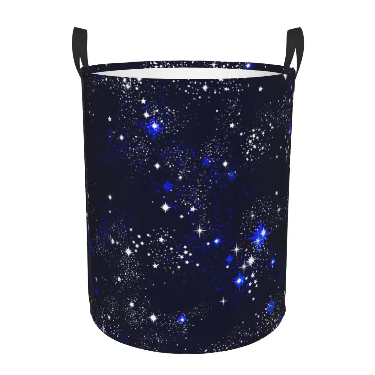 Custom Space Galaxy Constellations Laundry Basket Collapsible Baby Hamper for Nursery Toys Organizer Storage Bins