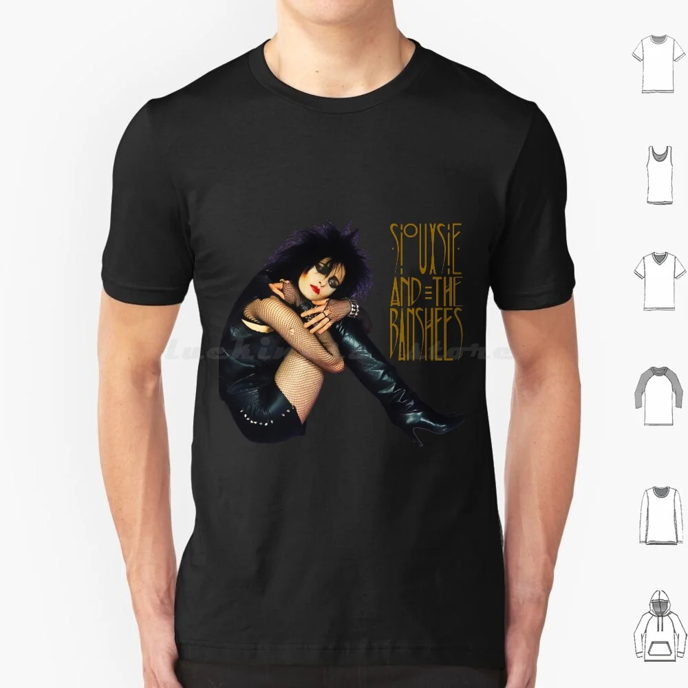 Siouxsie y los Banshees-edición limitada regalo perfecto camiseta tamaño grande 100% algodón Siouxsie y los Banshees Siouxsie