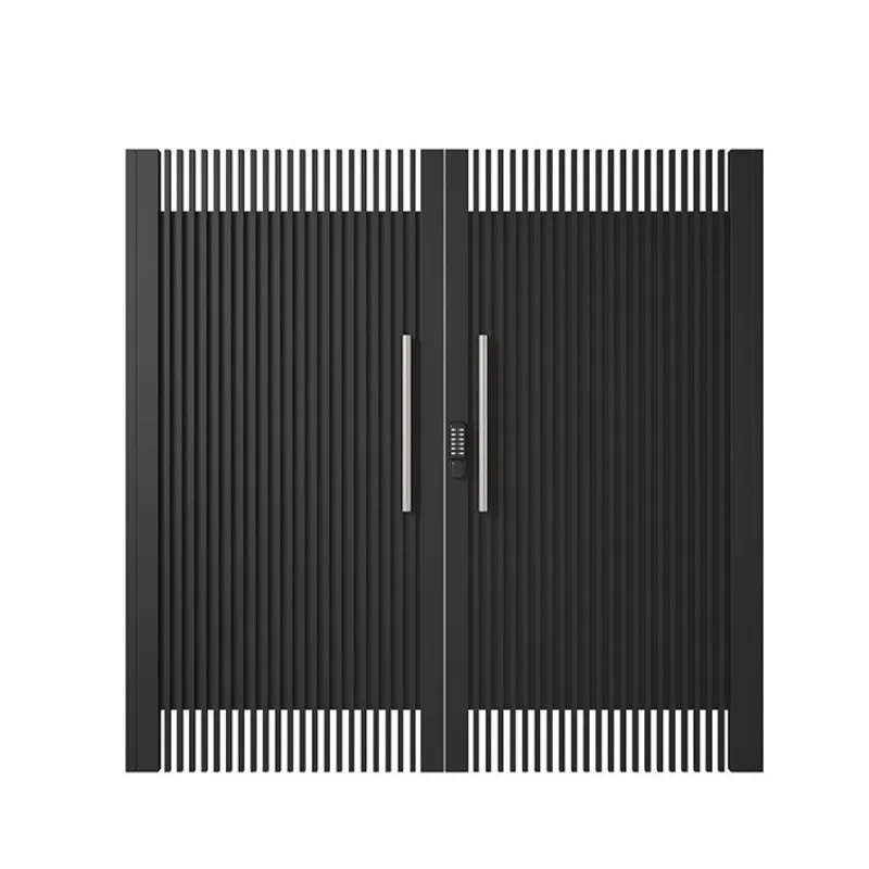 

Iron villa gate courtyard door Outdoor aluminum courtyard door