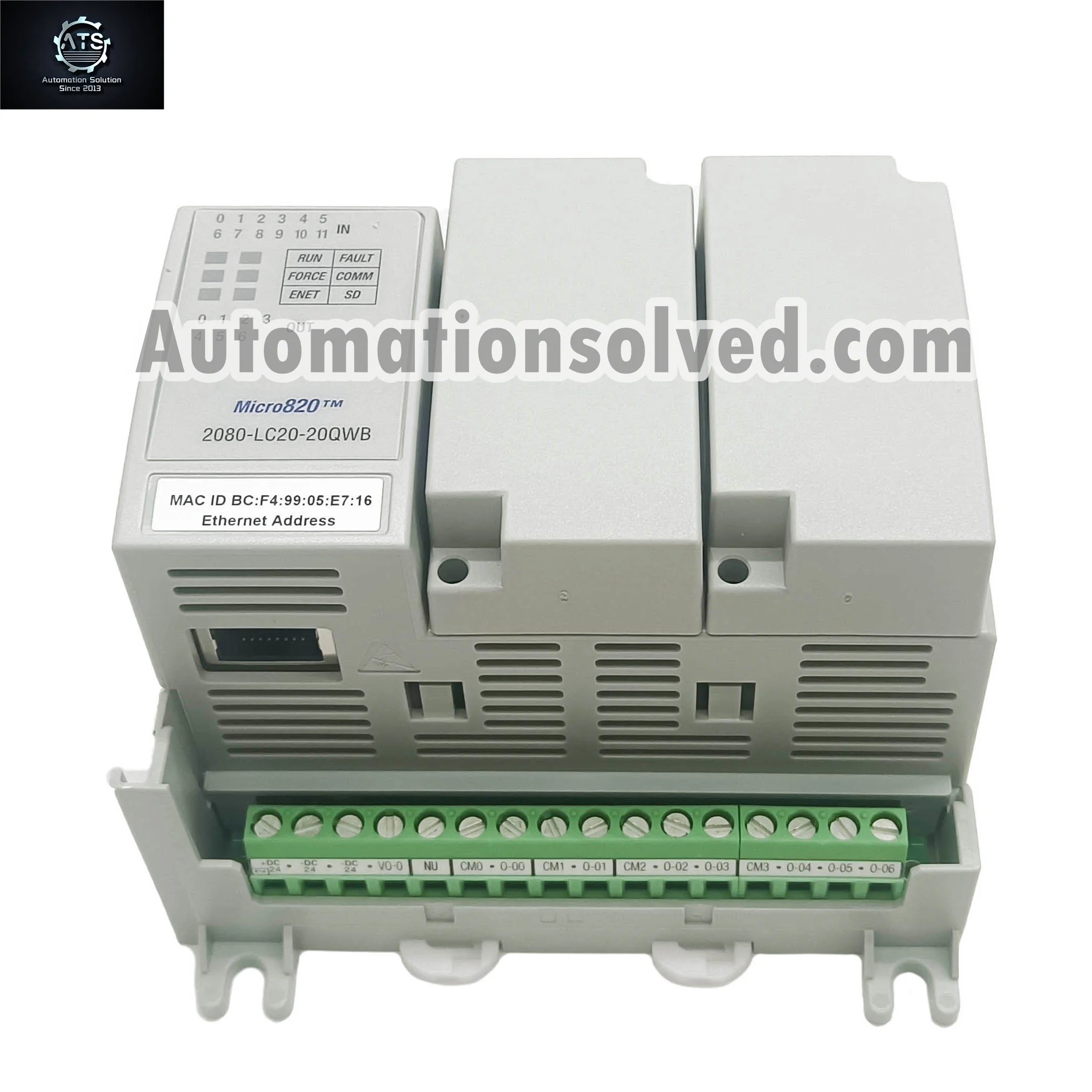 2080-LC20-20QWB Micro820 PLC وحدة تحكم إيثرنت I/P #4