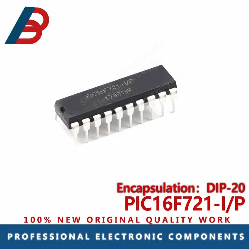 10pcs  PIC16F721-I/P package DIP-20 microcontroller chip