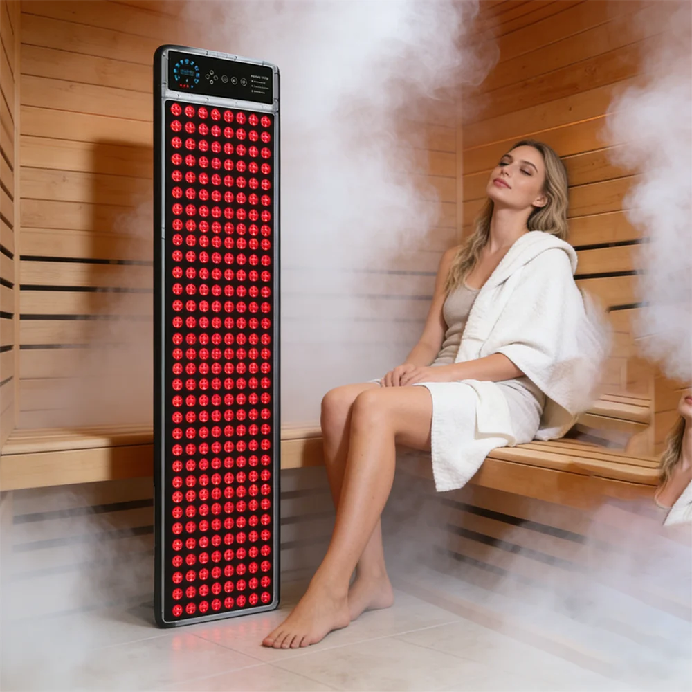 Grade Panel Red Light  IP65 Infrared Saunas  Commercial Home Use High Temperature Withstand Full Body Sauna Light