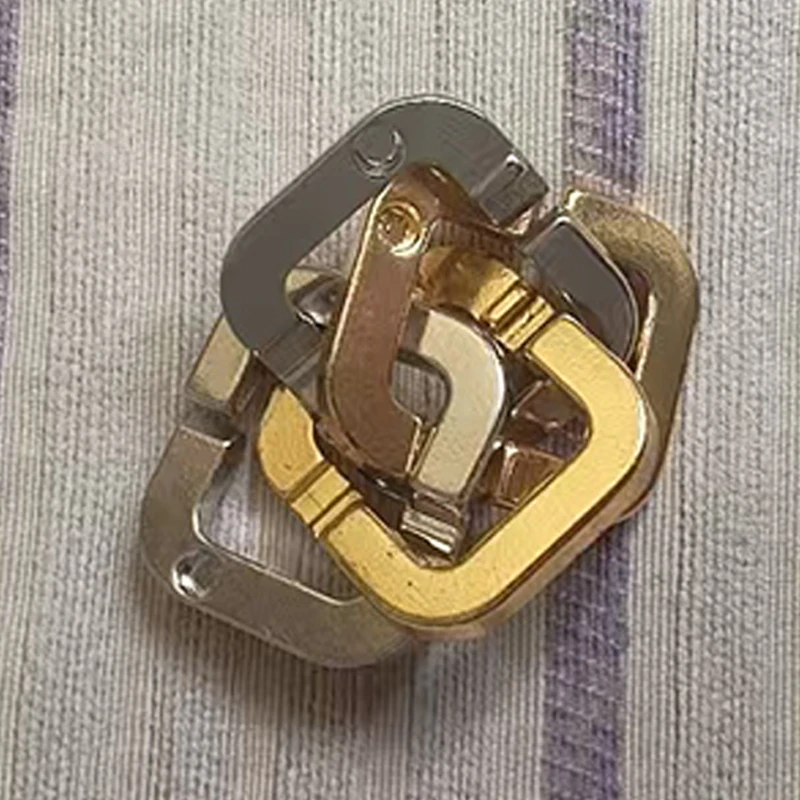 Disentanglement четыре листа клевера разблокировка блокировочная головоломка металлическая головоломка IQ тест интеллектуальные подарки развивающие игрушки