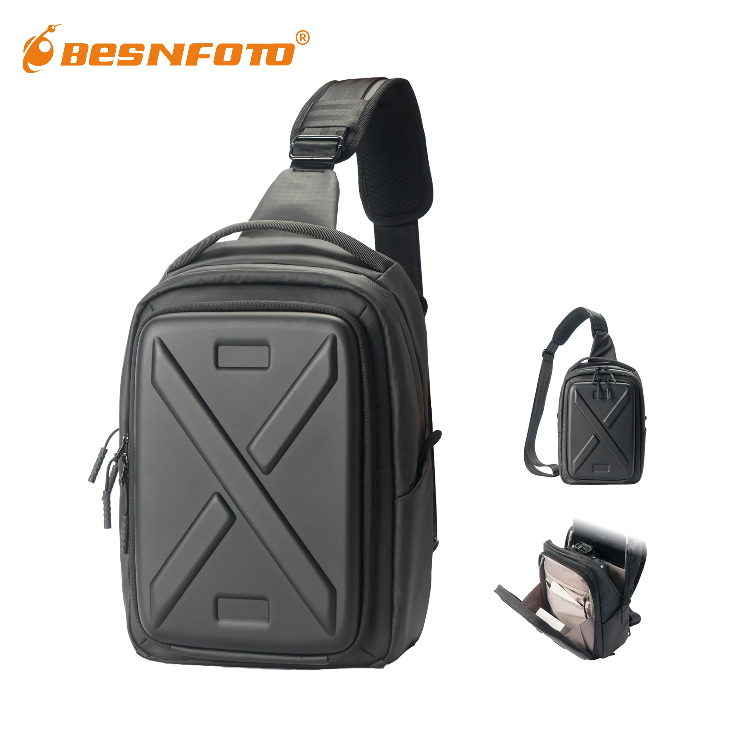 

Besnfoto Waterproof Hardshell Camera Backpack for Sony A7 II/III/IV/R/V & Canon R100/R50 | DSLR SLR Mirrorless