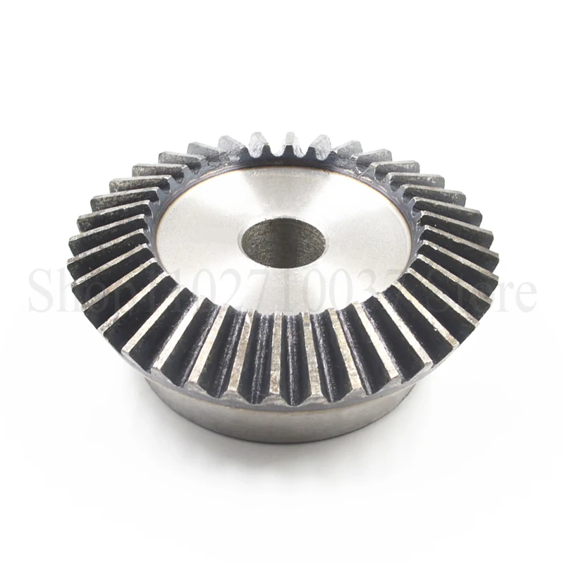 1 Pair 1:2 Bevel Gear 1.5/2/2.5/3 Modulus 15-40 Teeth 90 Degree Meshing Angle Steel Gears Industrial Transmission Gears