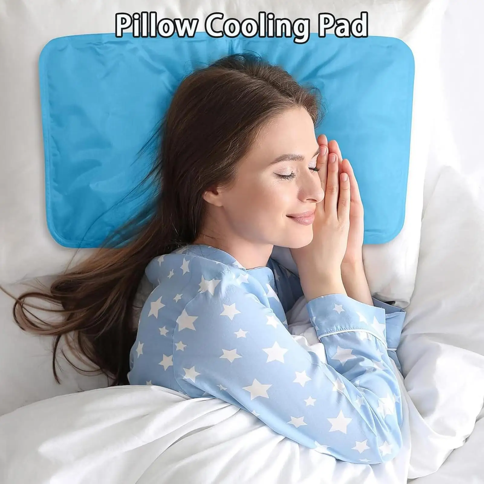 Summer Cooling Ice Pillow Cool Bed Mat Pad Relax Muscle Help Sleeping Pad Mat Travel Pillow Office Comfort Ice Pillow Aid Sleep