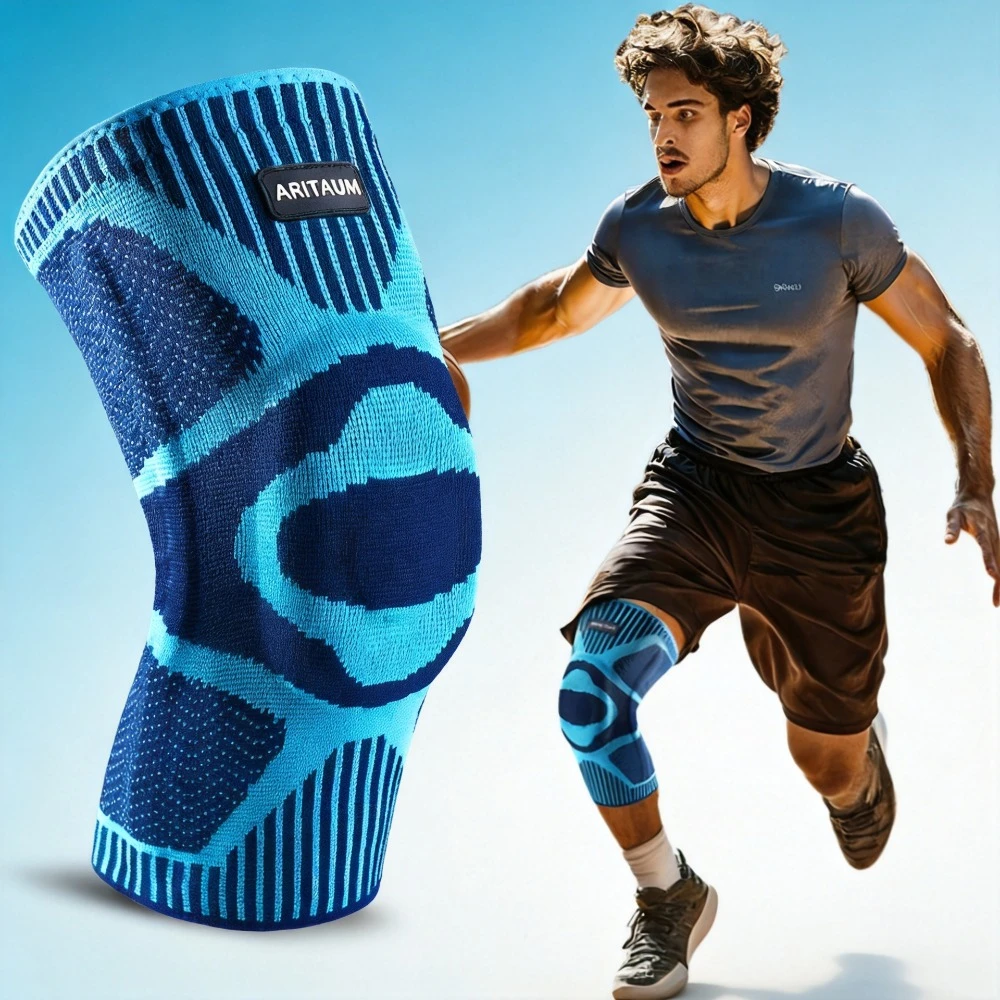1 Pack of Professional Sports Knee Pads, Knee Pads,  Running Fitness, Basketball, Tennis, Badminton, Volleyball Knee Pads