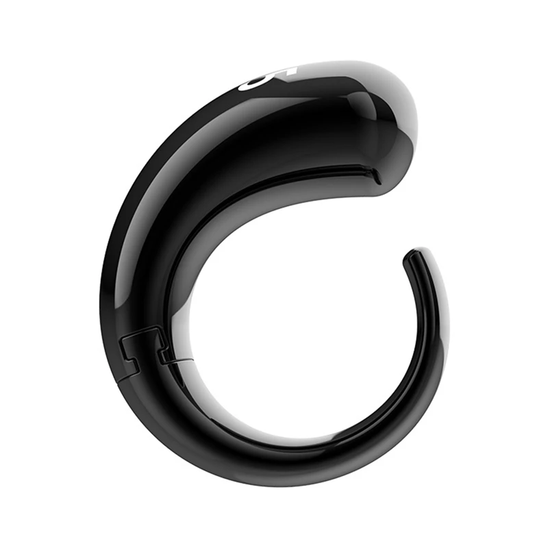 Anelli di conteggio digitali multifunzione Controllo app Tasbih Fede Zikr Anelli per pratiche spirituali e preghiera quotidiana Nero