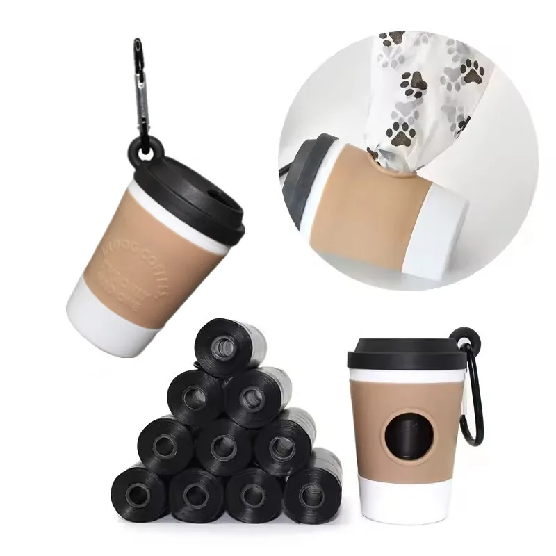 

Креативный диспенсер для мешков для мусора для домашних животных, портативный уличный туалет для выгула собак, сбор мешков для мусора