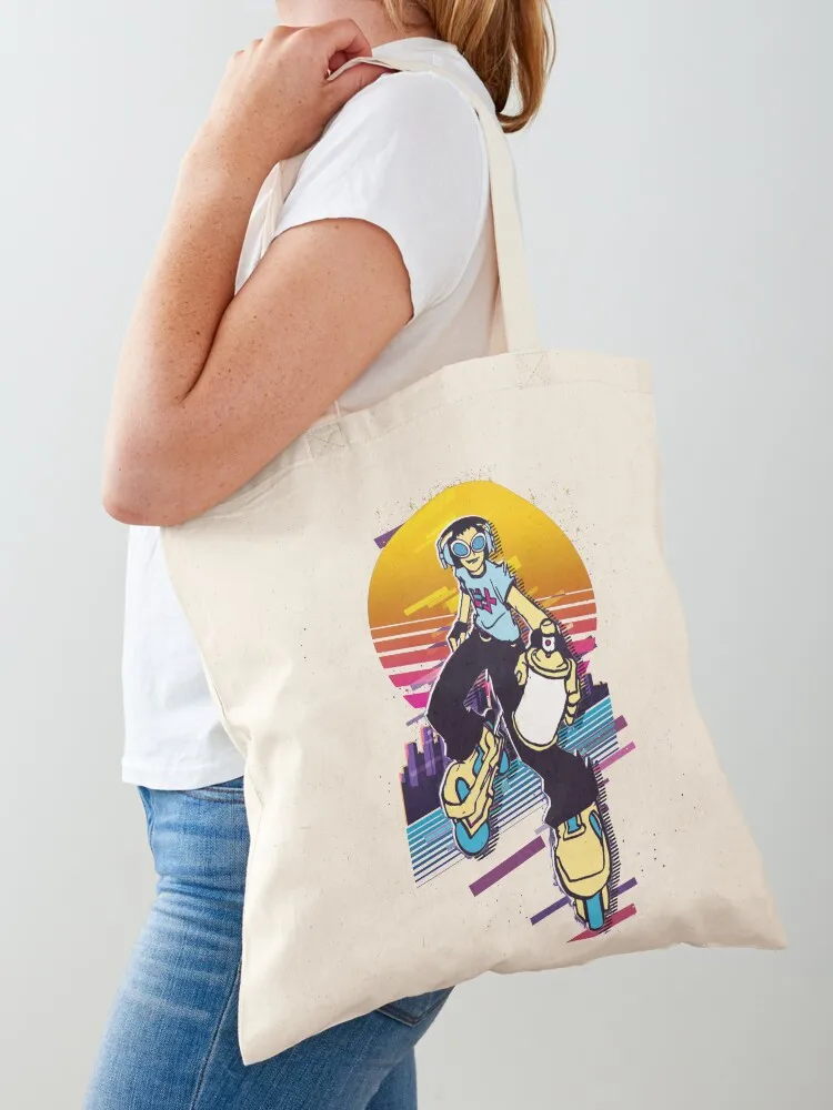 Jet Set Radio - Beat *80s retro* Tote Bag Shopper handbag handbag Customizable tote bag eco pack Canvas Tote Bag