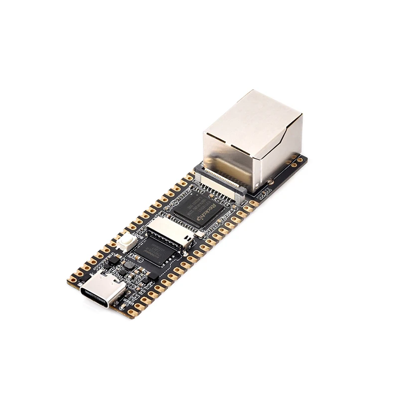 Luckfox Pico Plus Rv1103 Linux Micro Development Board Integreert Arm Cortex-A7/RISC-V Mcu/Npu/Isp Processors Met Ethernet Poort