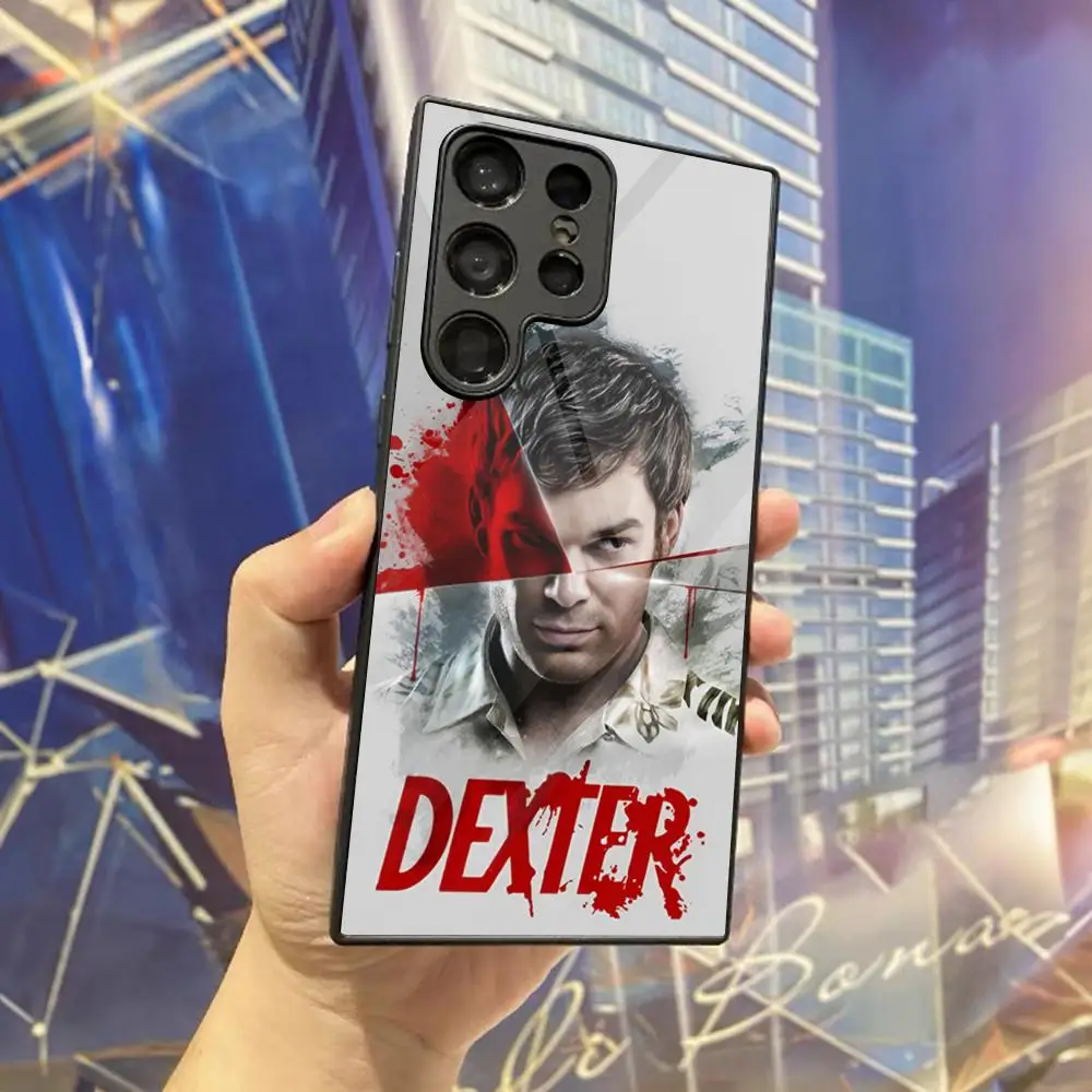 Funda de teléfono Dexter Morgan para Samsung A15 A25 A35 A55 A14 A12 A22 A32 A52 A11 A21 A31 A51 A05 A24 A34 A54 A13 23 A33 A53