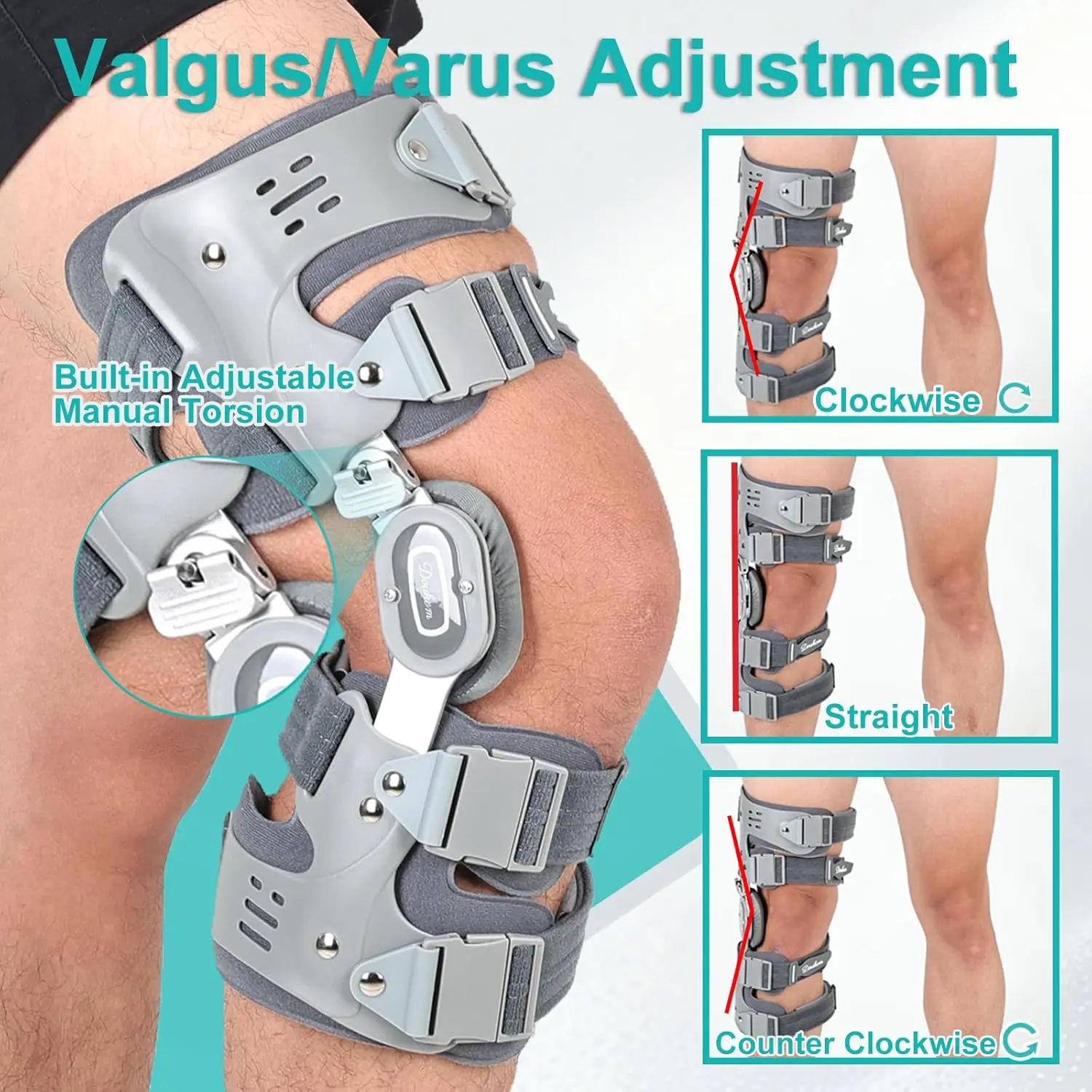 OA Knee Brace,Knee Joint Support Brace,Osteoarthritis Decompression Protection,Suitable for Both Men and Women