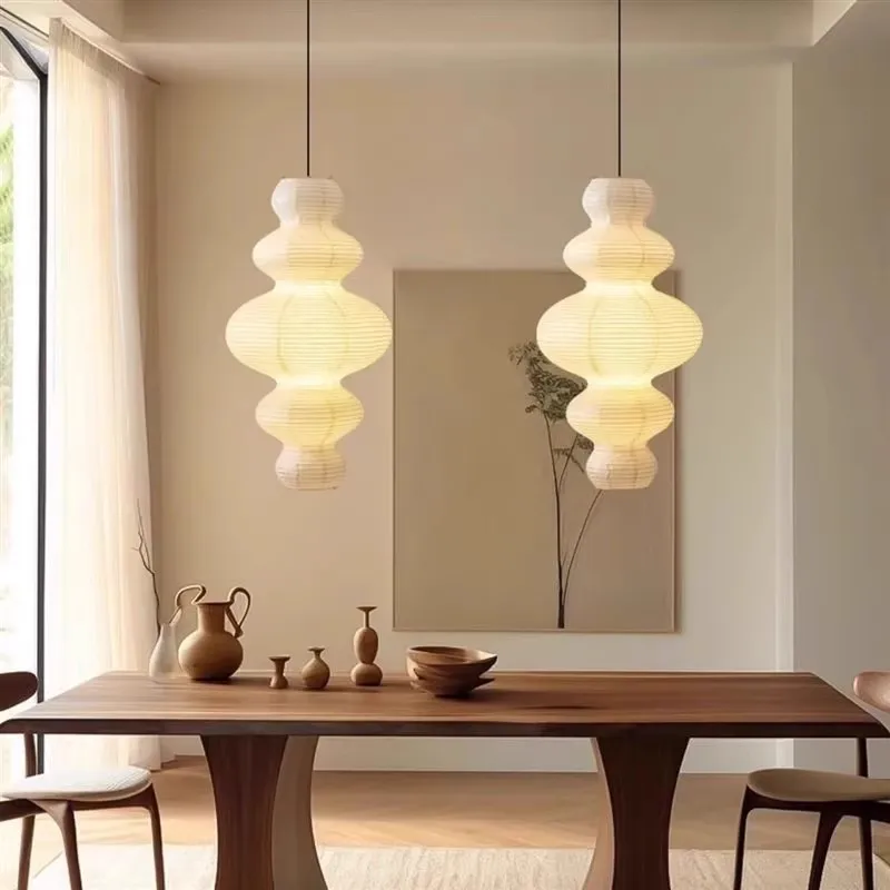 Restaurant, homestay, bedroom, coffee shop, clothing store showcase, duplex staircase, rice paper lamp, lampshade, pendant light