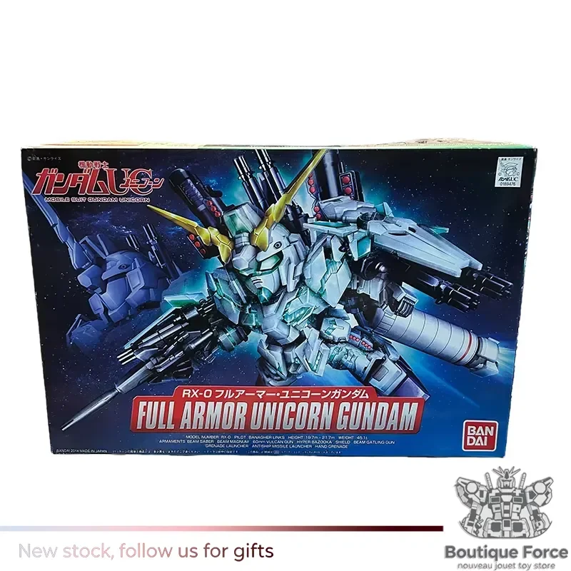 

Bandai SDBB Full Armor Unicorn Gundam Action Figure Unicorn Gundam Mobile Suit Anime Toy Q Ver. Plastic Assembly Kit for Boys
