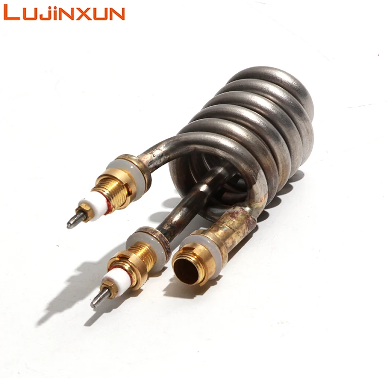 LUJINXUN Instant Hot Water Heater Parts Stainess Steel Tube Copper Thread 220V 3000W 3300W Electric Faucet Heating Element