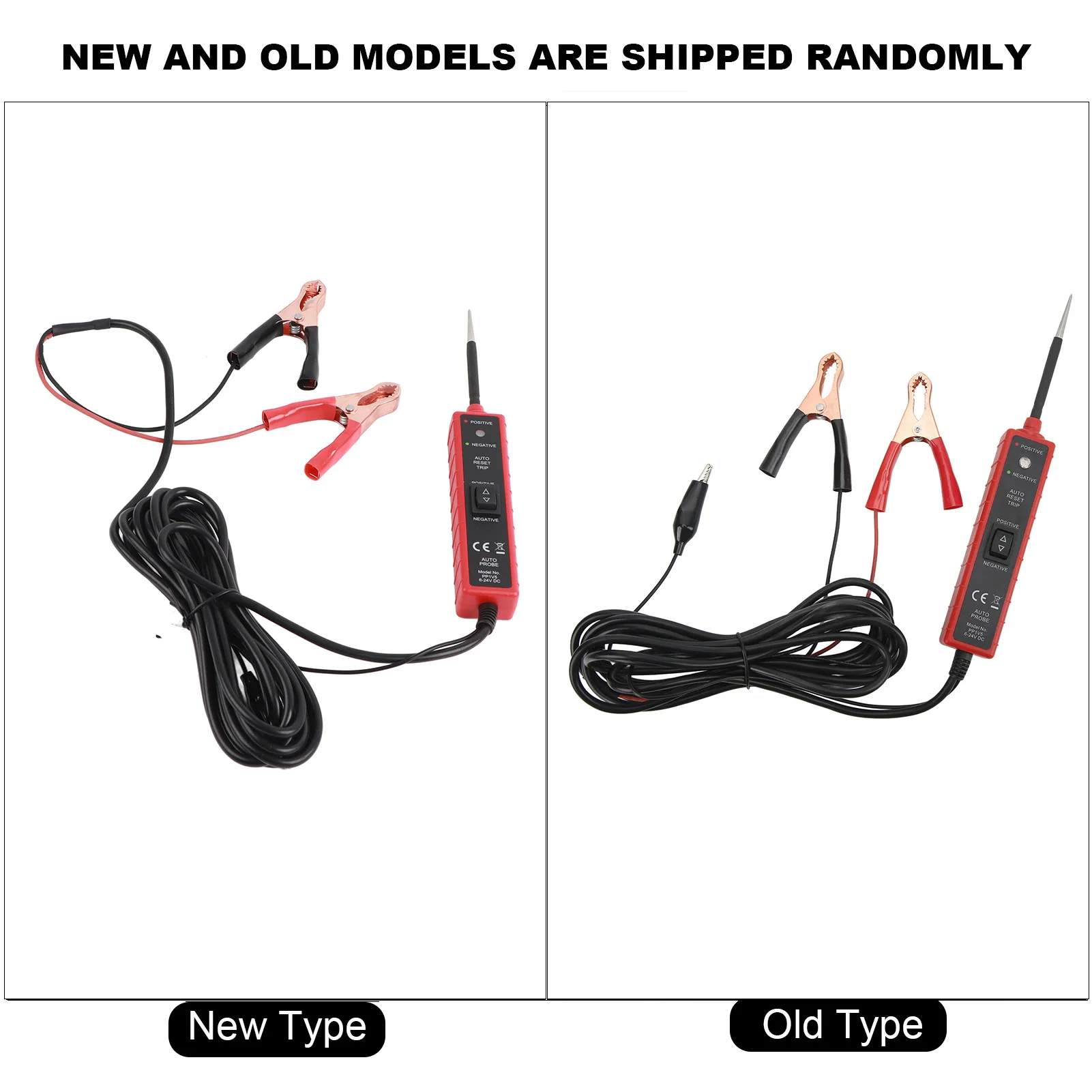 Car Circuit Tester with LED Light 6‑24V Multifunction Automotive Test Probe for Boats Trailers