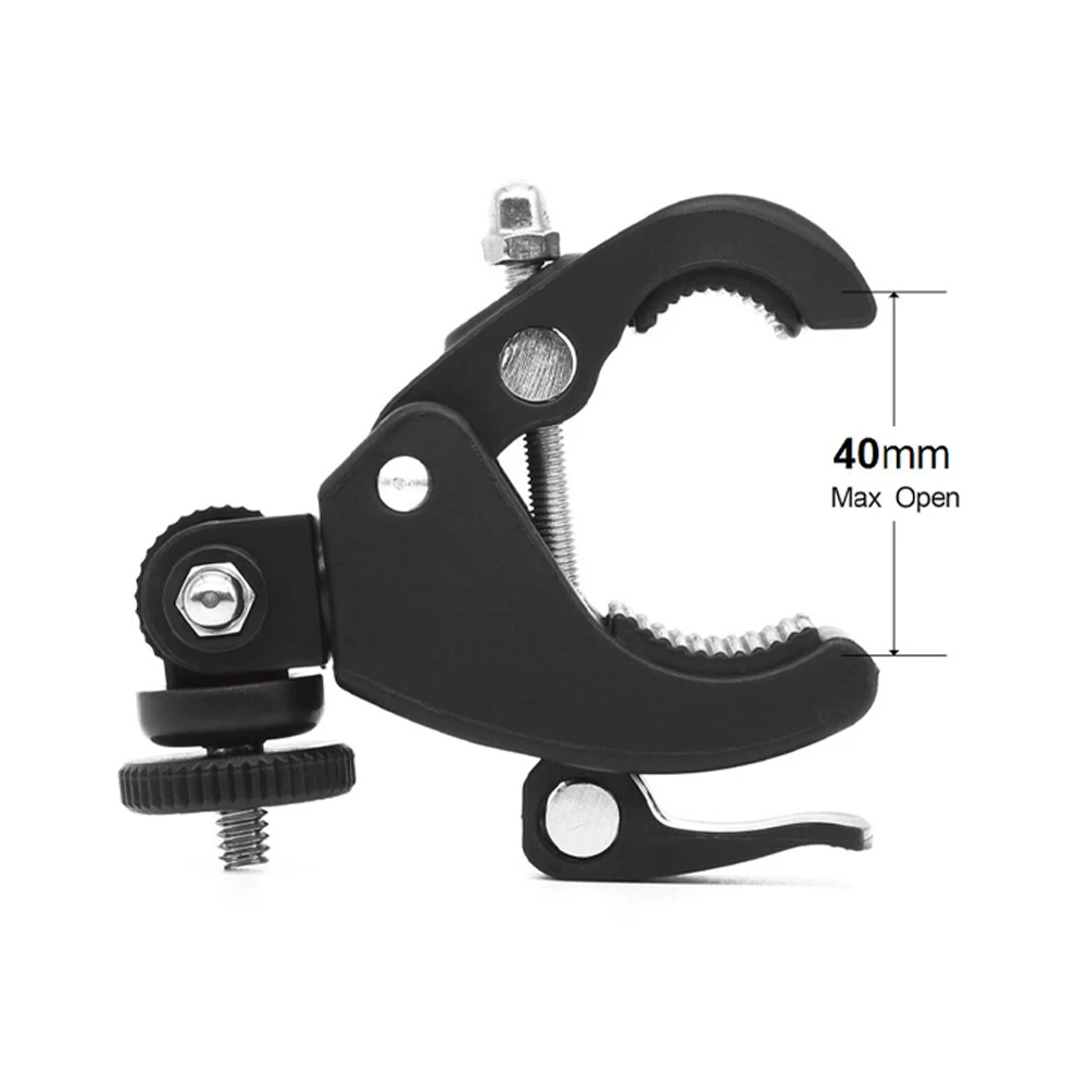 For GoPro Hero 11 10 9 Bicycle Motorcycle Handlebar Handle Clamp Bar Mount for Go Pro 7 6 Insta 360 DJI Action Camera Accessory