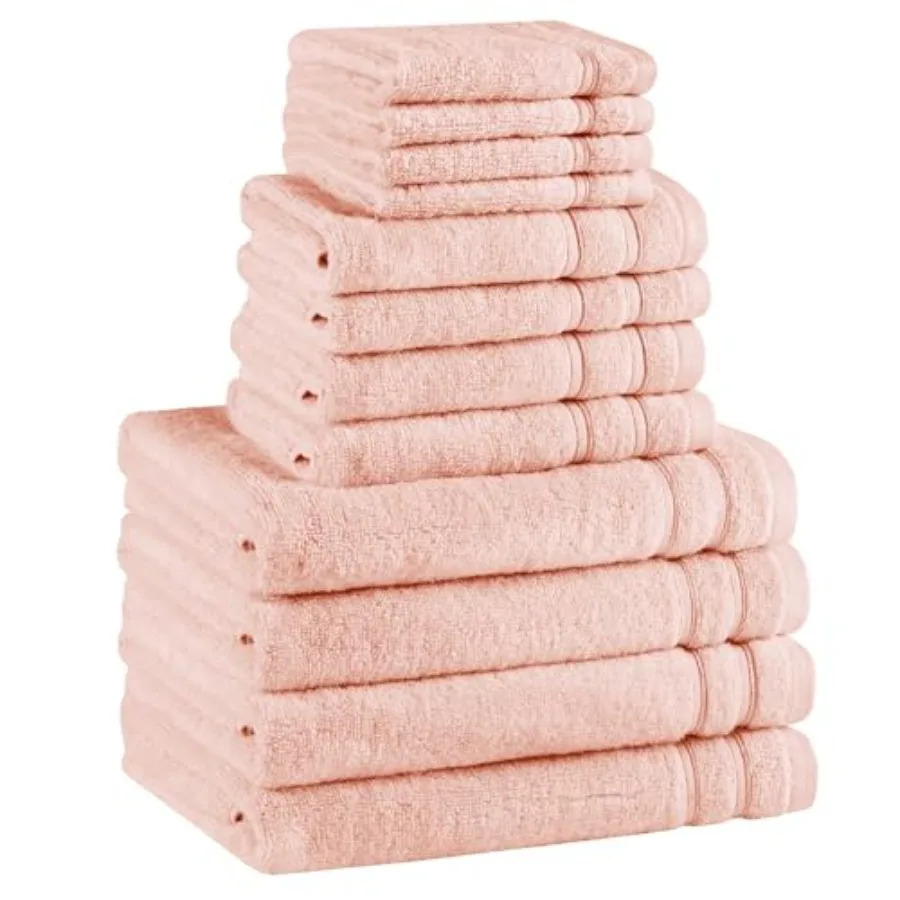 

for room Luxury Hand for room Washcloth Large Pink s 100% Cotton Quick Dry Zero Twist Soft Lightweight