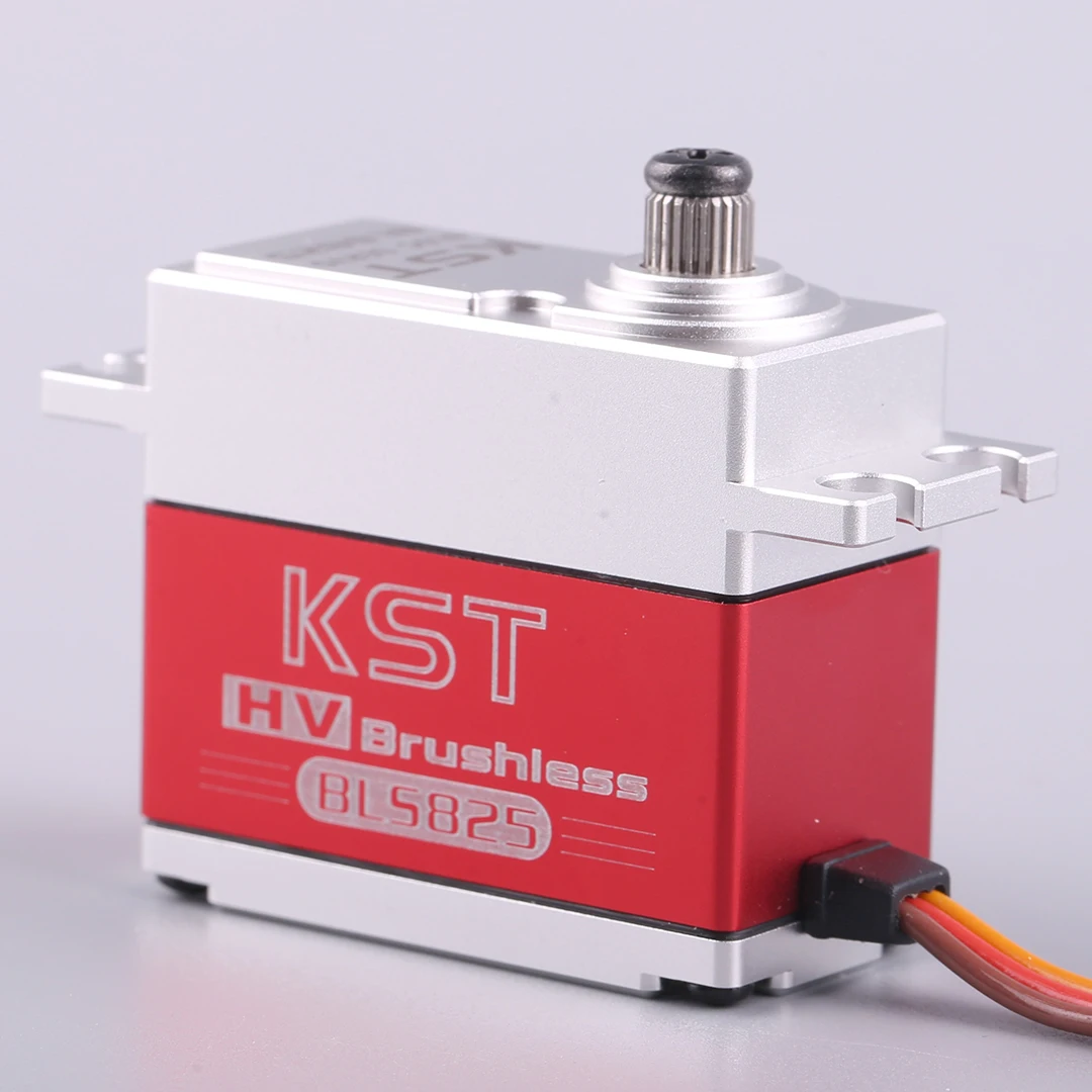 KST BLS825 MG V8.0 Servo Digital sin escobillas 70g 35kg 0,11 segundos HV para 1/8 escala RC avión coche Buggy Servo de alto rendimiento