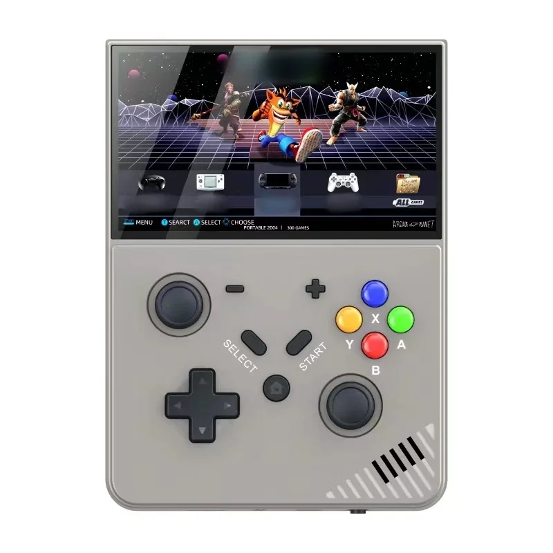 R43 Pro Retro Handheld Video Game Console HD 4.3-inch LCD Screen Original 3D Home 4K Large PSP PS1 Built in 25 Simulators