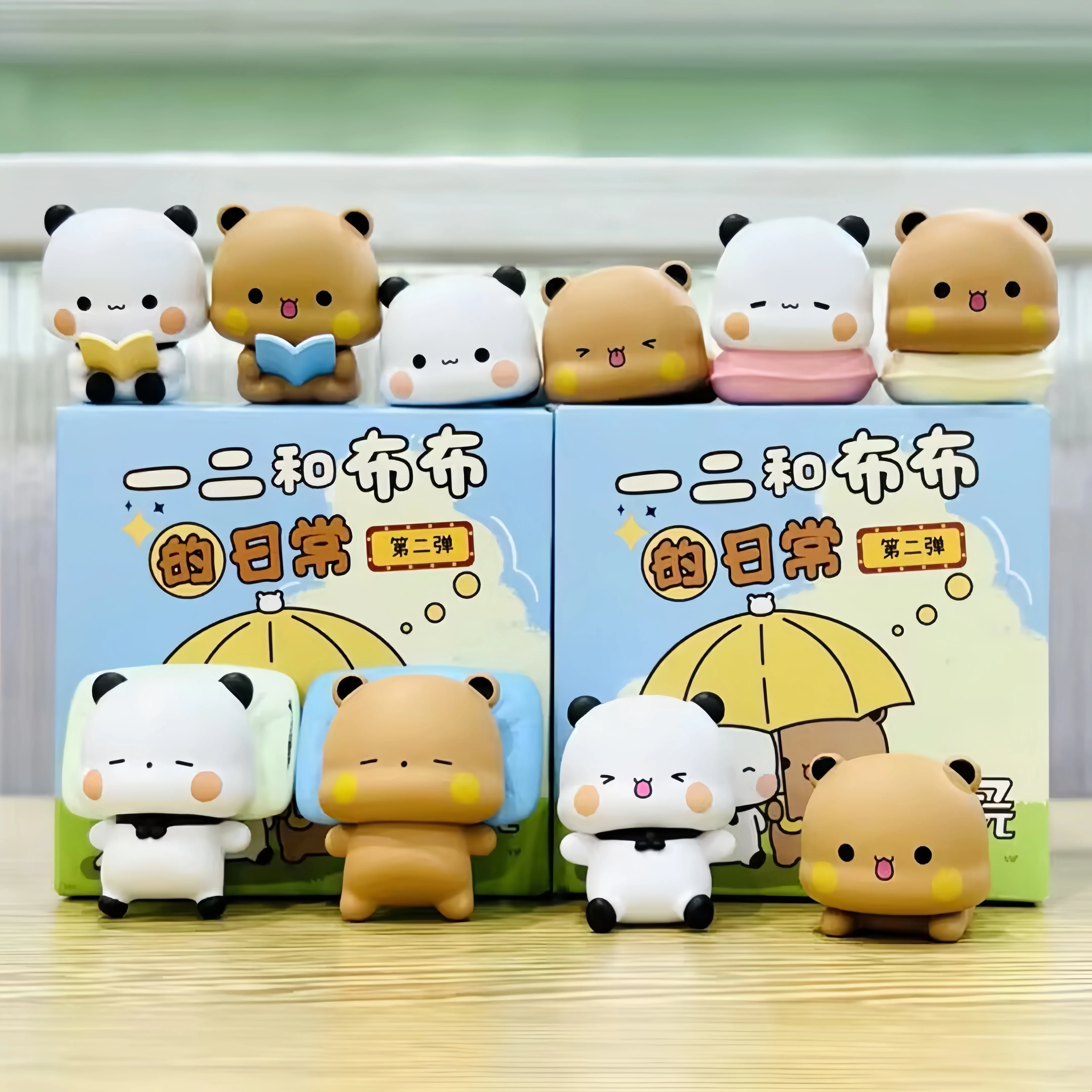 

Original Panda Bubu And Yier Blind Box V2 Daily Life Series Blind Box Toys 2.0 Cute Cartoon Panda Doll Random Blind Box