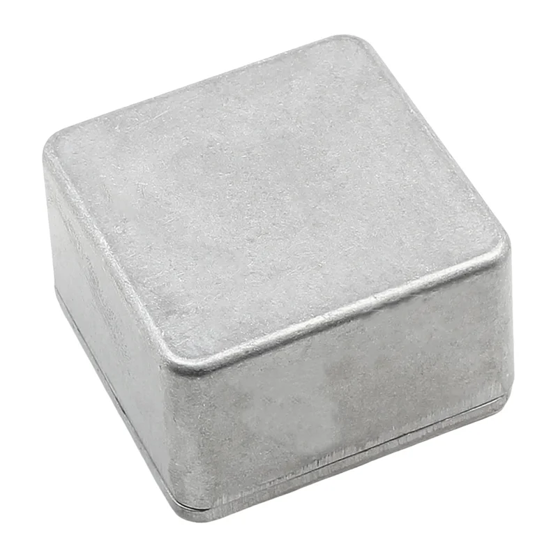 

NALFI-10PCS 1590LB Guitar Effect Pedal Enclosure Diecast Metal Aluminum Stomp Box 1.99X1.99X1.22 Inches