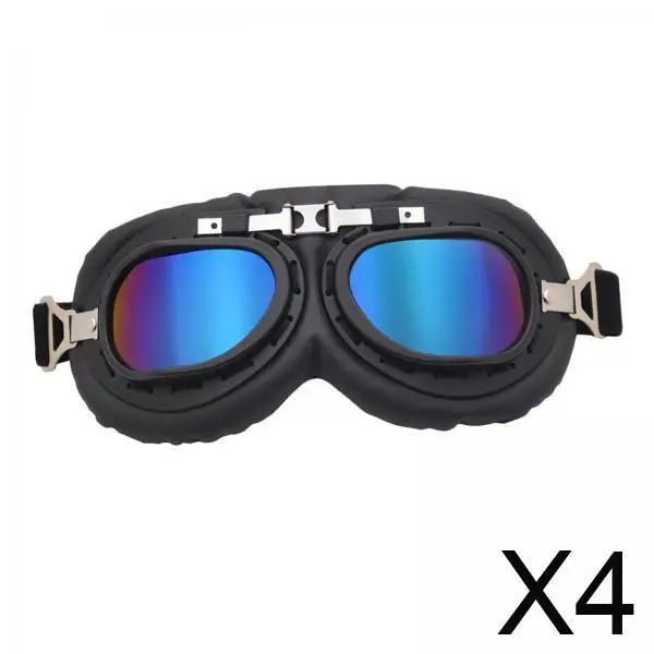 

Motorcycle Goggles Retro Vintage Steampunk Sports Glasses Off-road Cruiser Touring Eyewear for Scooter ATV Riding