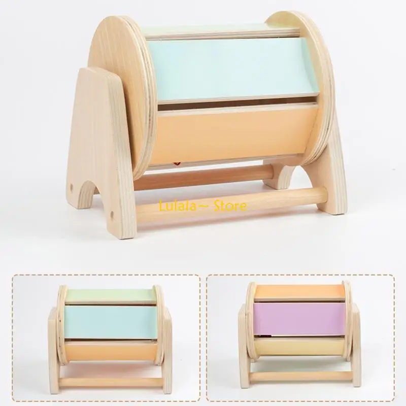 Y4QA Plugging Toy Toy Sensory Coin Box Box Game Atividade