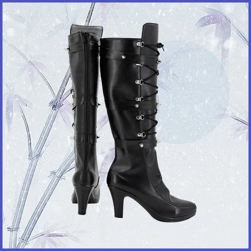 أحذية كوسبلاي NIKKE Maiden Miranda أحذية الهالوين Aksesori Dibuat Sesuai Pesanan4;v'5,f;6.j;8'