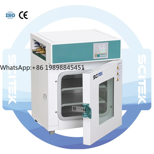 

24L / 52L / 91L Vertical Vacuum Oven Four Sides Heating Small Vacuum Drying Oven With Digital Display