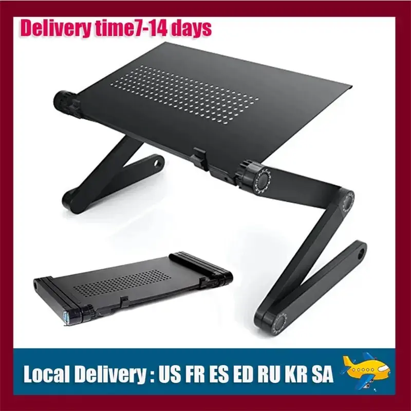 Laptop Stand Folding Portable Notebook Computer Table Lapdesk for Sofa TV Bed PC Desk Stand New Multifunctional Adjustable