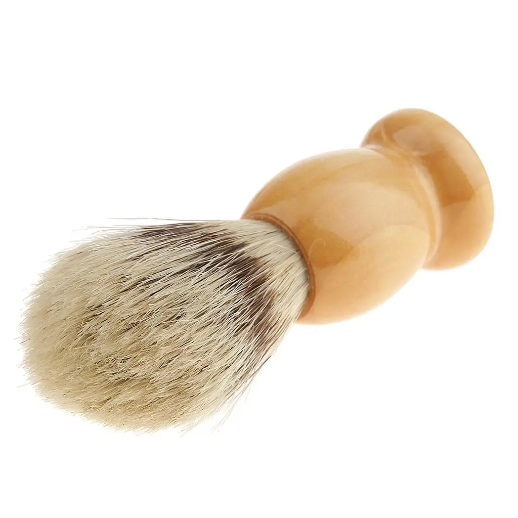 فرشاة اللحية فرشاة الحلاقة فرشاة الحلاق - كعرض الصور، 10.7x3.8 سم