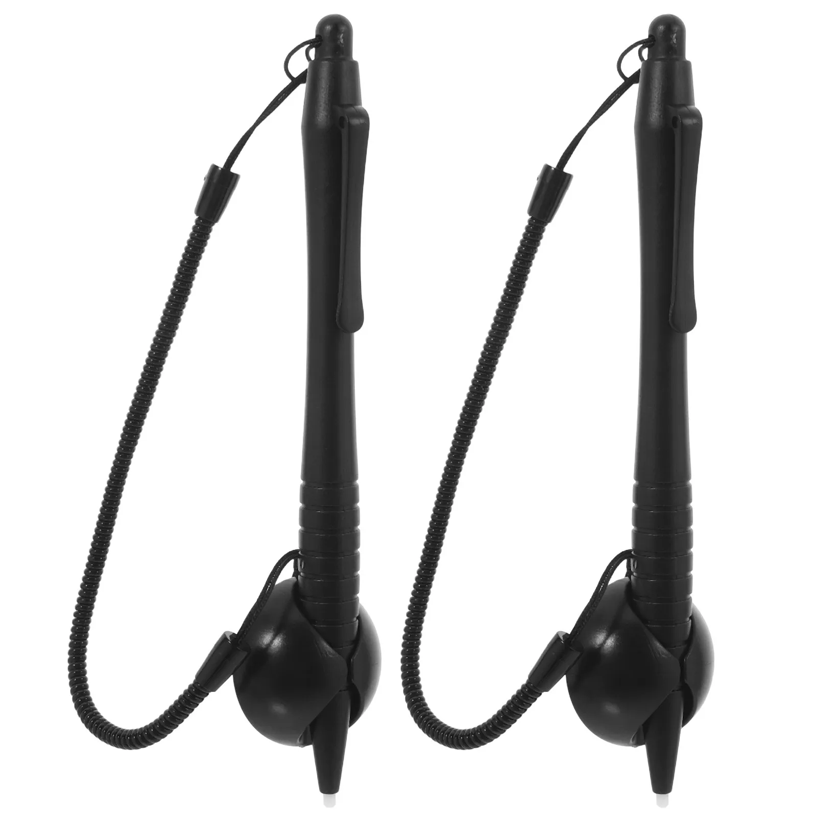 

2Pcs Resistive Touch Pen Hard Tip Stylus with Silicone Holder and Lanyard for Accurate Writing Drawing Navigation Resistive