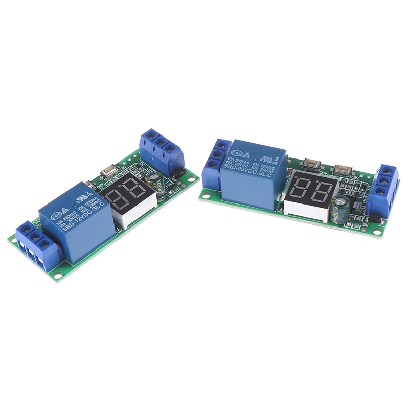 1Pcs Multifunction Digital Time Infinite Delay Switch Timer Relay Module Dc5v12v24v