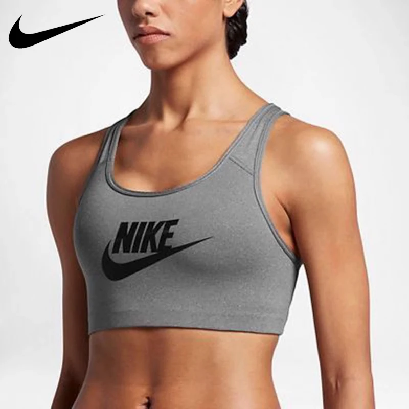 Nike-sutiã esportivo feminino, de alta resistência, à prova de choque, executando roupa interior, moda, 899371-091, original