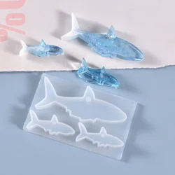 3 IN 1 Fish Chicken Epoxy Resin Mold Jewelry Pendant transparent Resin Mold for Jewelry Silicone Molds for Handicrafts resin art