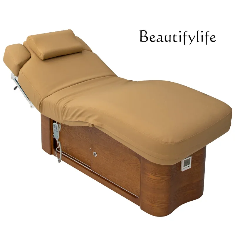 

High-End Electric Beauty Bed Beauty Salon Constant Temperature Heating Massage Couch Spa Multi-Function Bed