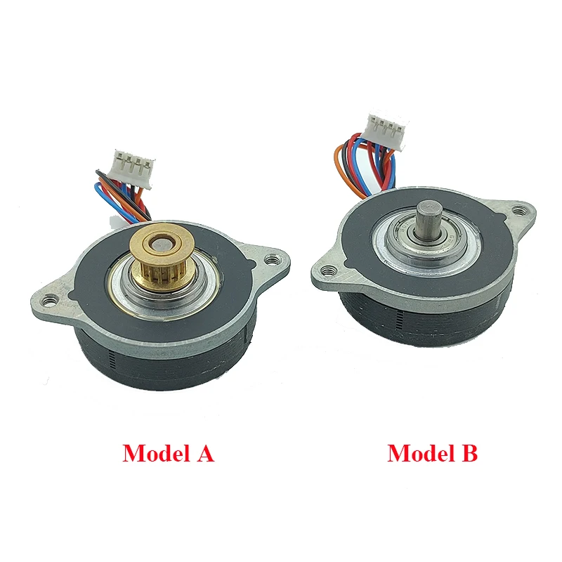 Mini 36MM Round Thin Stepper Motor 0.9 Degree 2-Phase 4-Wire Stepping Motor Dual Ball Bearing 5mm Shaft For 3D Printer CNC Robot
