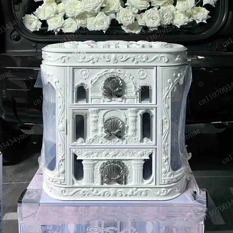 Princess Style Jewelry Box Cute Bunny Bear Garden Storage Case Dollhouse Display Organizer