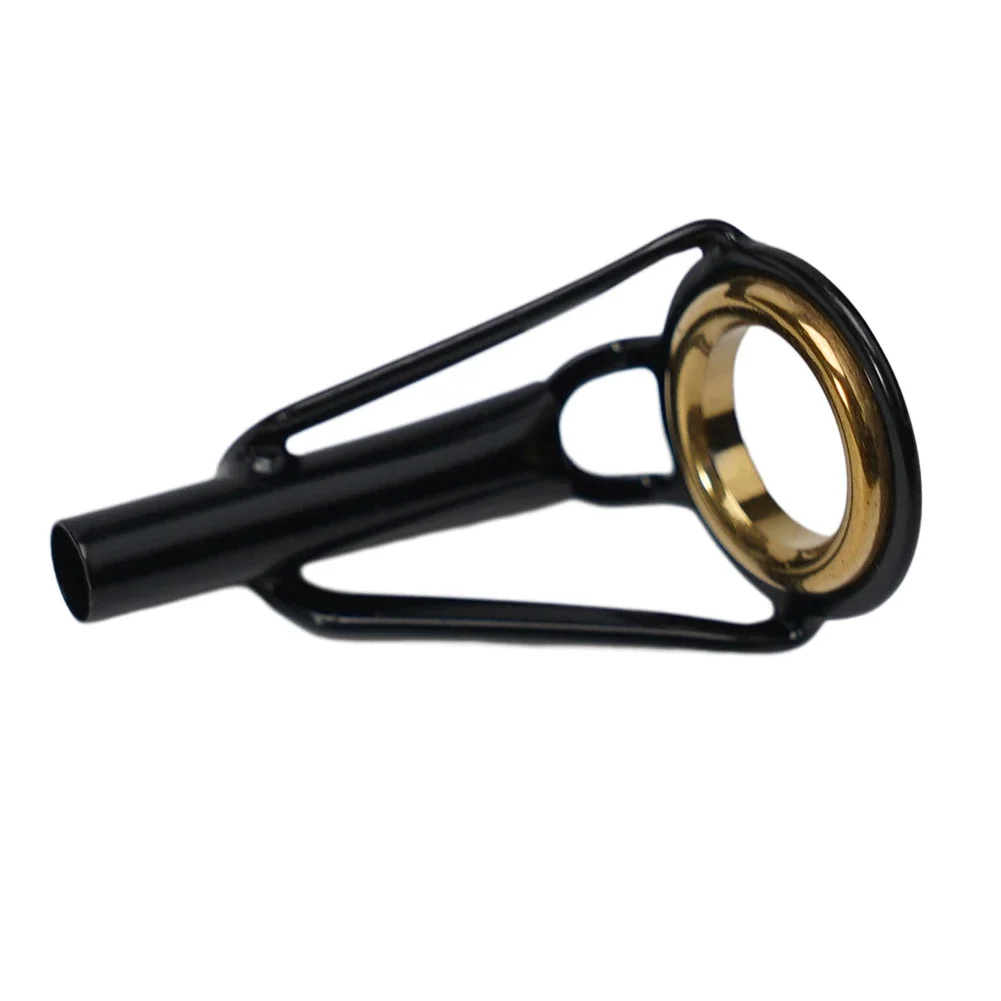 

Sea Pole Top Ring Fishing Rod Guides Practical Repair Kit Building Useful Wear-resistant Pole Repair Rod Rods Black