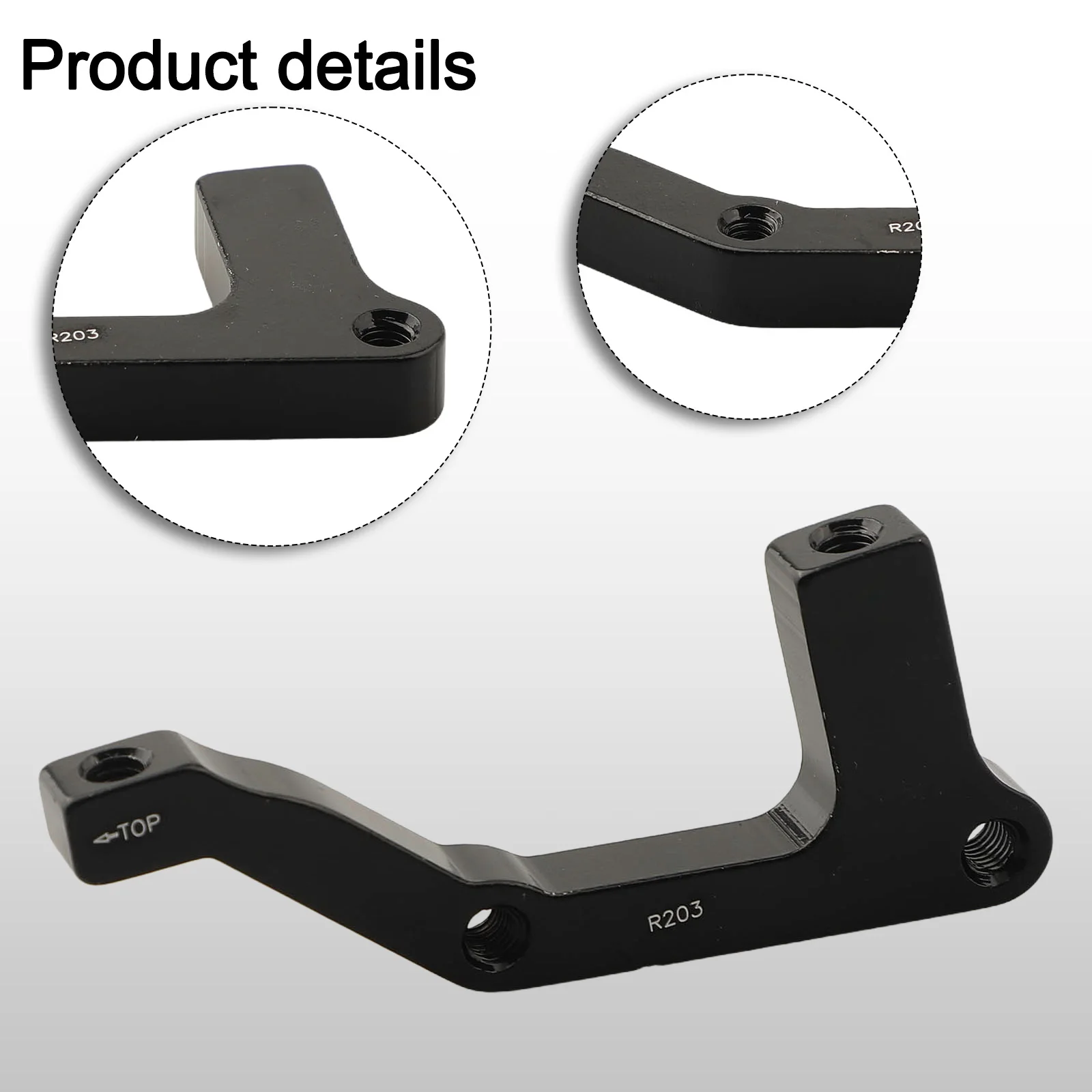 

180mm 203mm Brake Adapter Disc Brake Adapter Bicycle Accessory Compact Design Easy Installation Efficient Solution