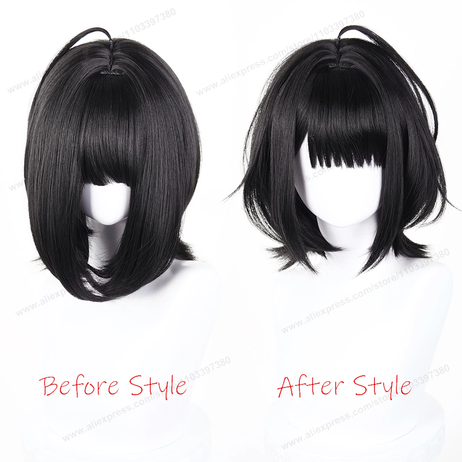 Endfield Endministrator Cosplay Wig Black Short Hair Men And Women Hair Anime Halloween Heat Resistant Synthetic Wigs