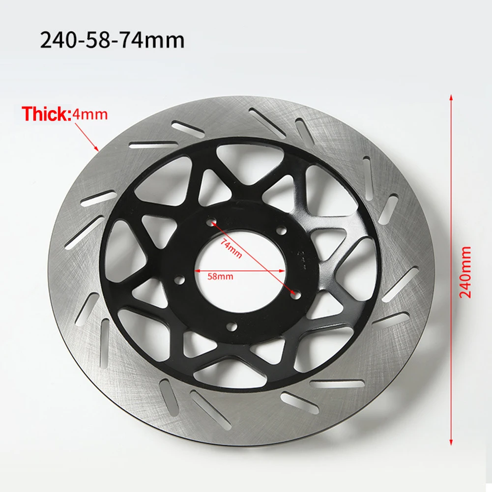 Disc Brake For ROTOR 220-275MM 6Hole For Ebike Scooter Electric Vehicle 4MM For ROTOR Electric Vehicle Disc Brake Electric Bicyc