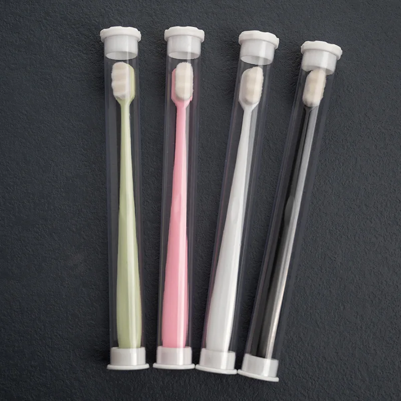 Environmentally Toothbrush Ultra-fine Soft Toothbrush Deep Cleaning soft brush teeth Adult kids Manual Toothbrush For Oral Care